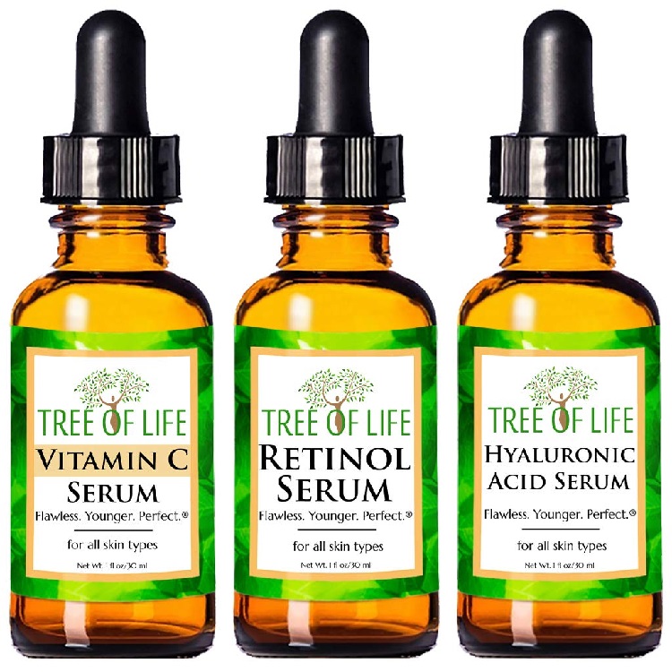 using organic cosmetics - tree of life